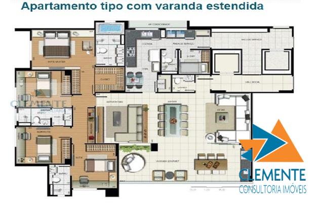 Apartamento à venda com 4 quartos, 162m² - Foto 37